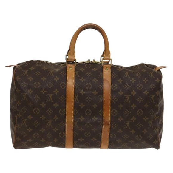 LOUIS VUITTON Monogram Keepall 45 Boston Bag M41428 LV Auth 117551 - Picture 1 of 16